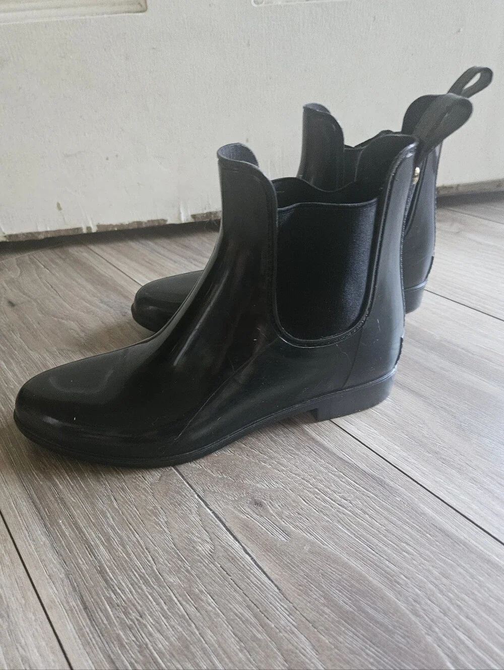 Sam Edelman Women's Black Rain Boots 9